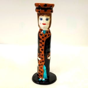 Vintage 80's Susan Paley “ Lydia”vase/candle holder